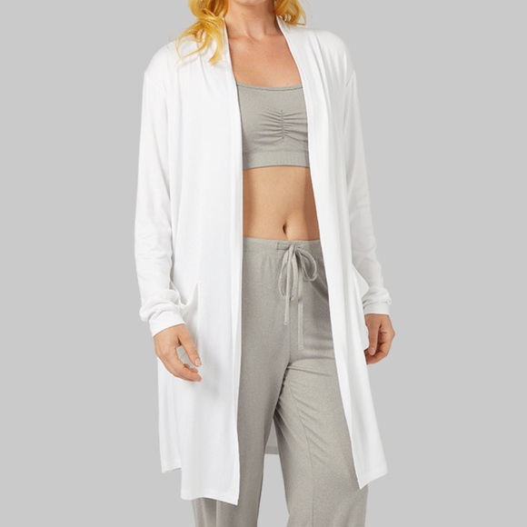 32 Degrees Sweaters - 32 Degrees Women’s Soft Comfy Wrap - White NWT